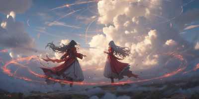 Magical Duels in the Skies